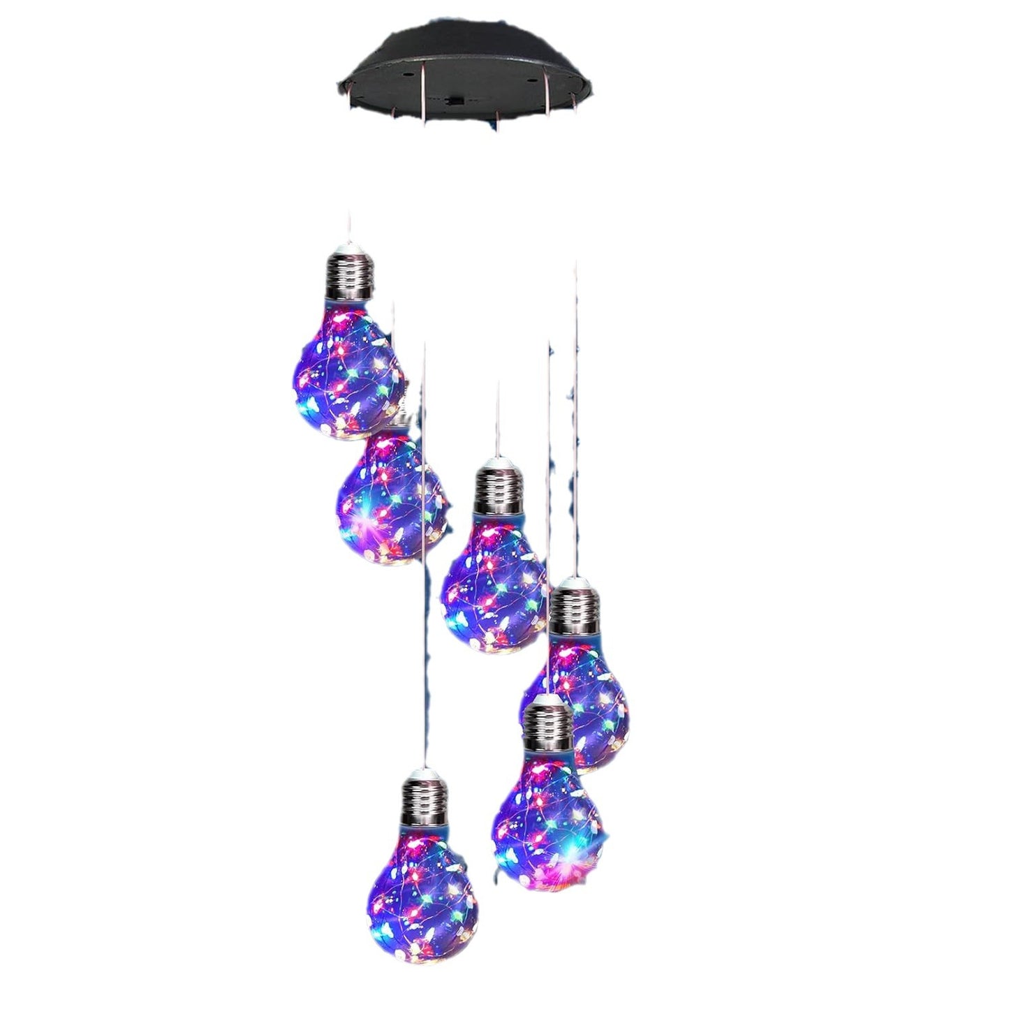Solar Bulb Wind Chime Garden Light