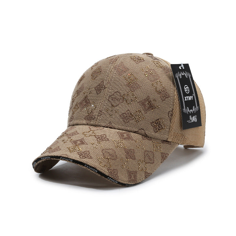 # Hard-top Mesh Breathable Sun Protection Baseball Cap