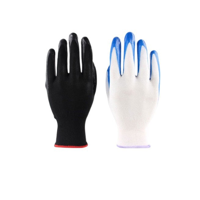 13-needle Nitrile Dipping Safety Gloves