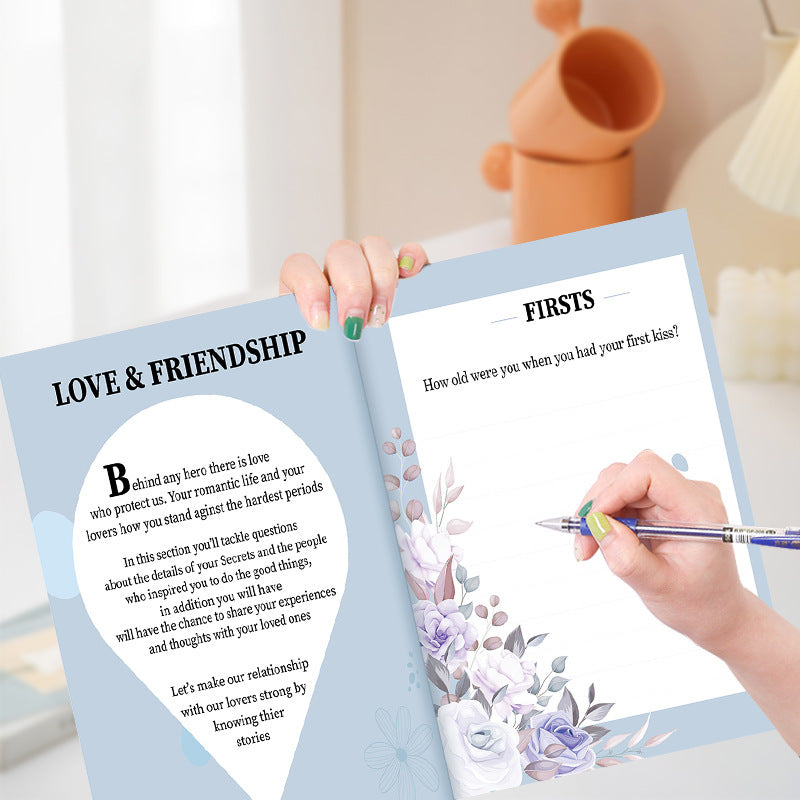# 100 Questions Notebook for Mom