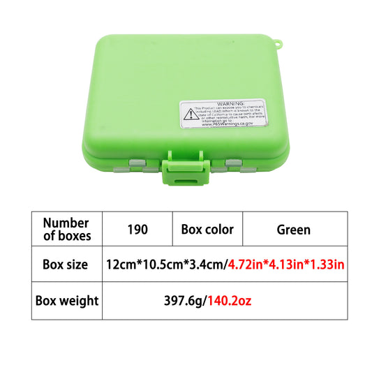 # 190-Piece Lure Fishing Tackle Set