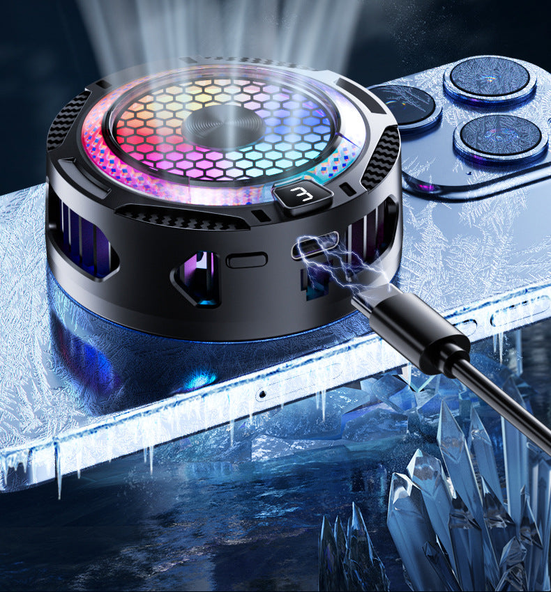 Magnetic Dual-Core Semiconductor Phone Cooler