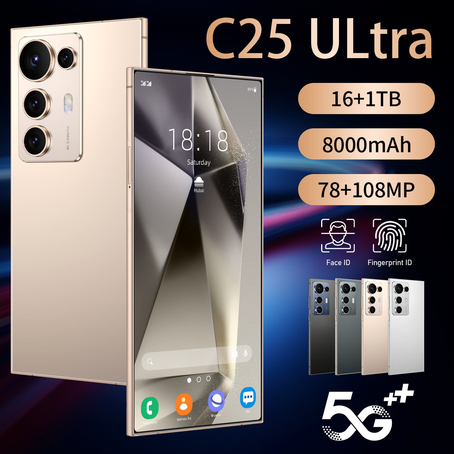 C25 Ultra Android Smartphone