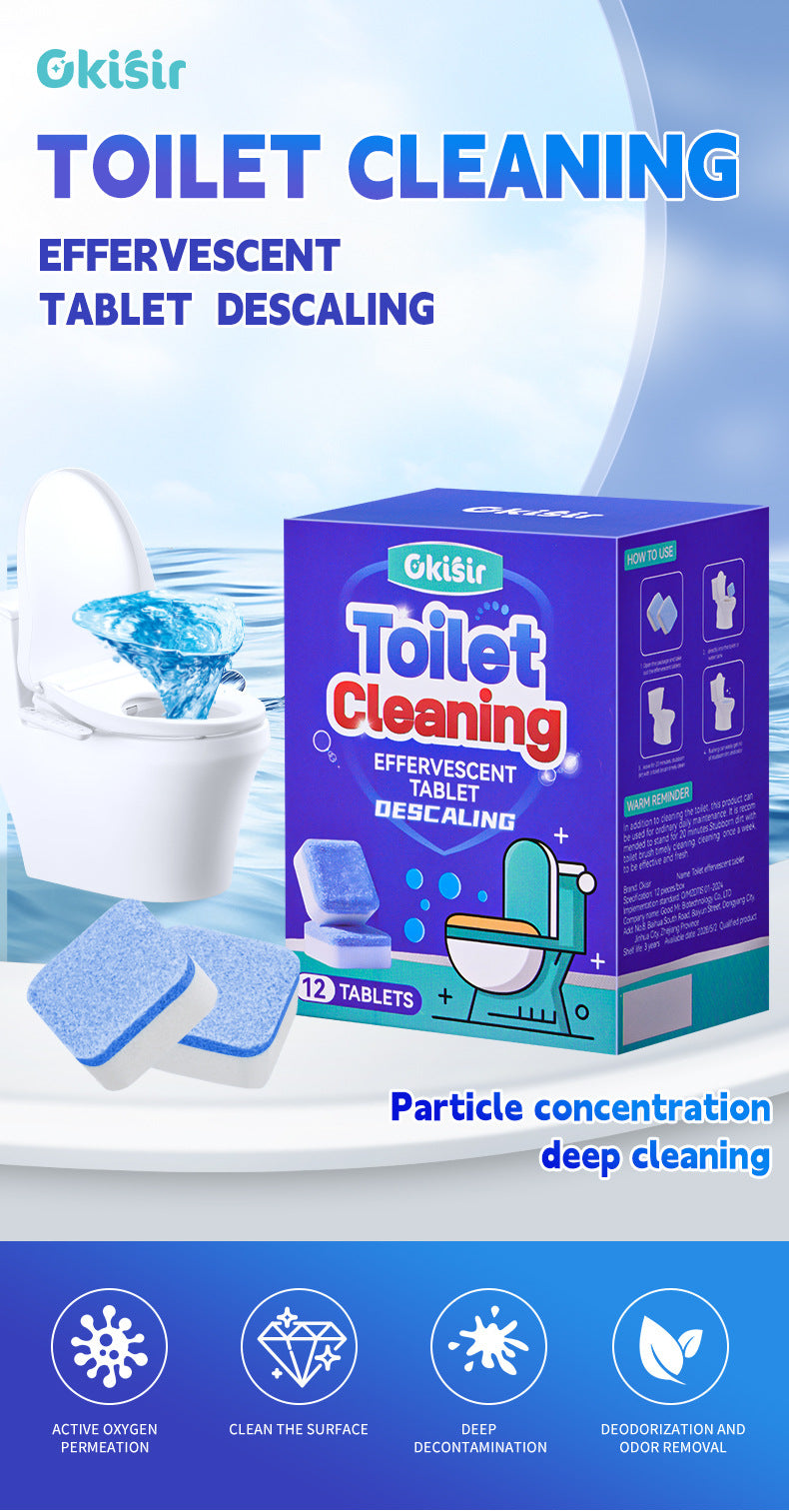 # Toilet Cleaning Effervescent Tablets