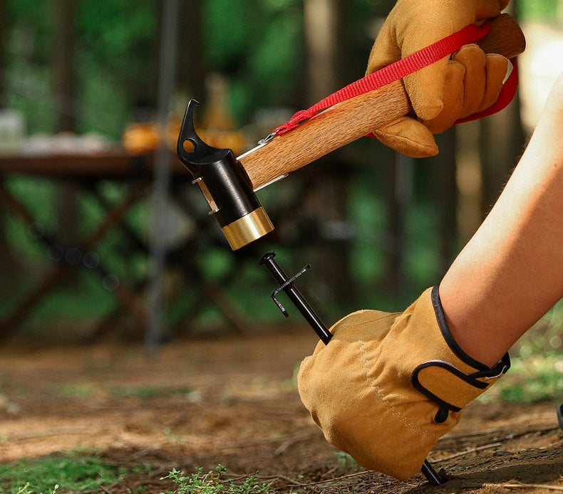 # Multifunctional Outdoor Tent Peg Hammer