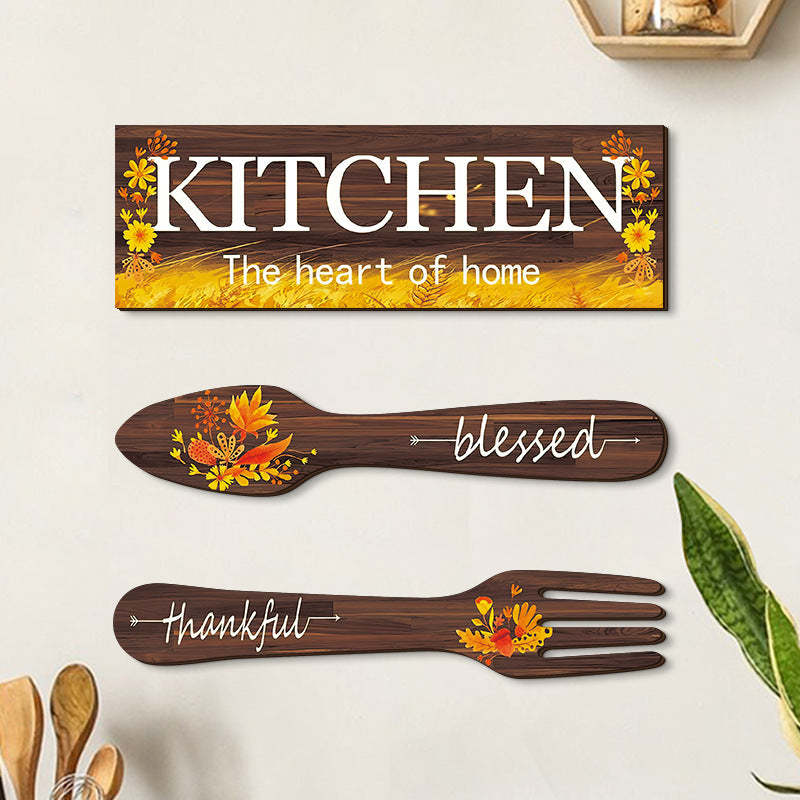 Wooden Wall Hanging Tag
