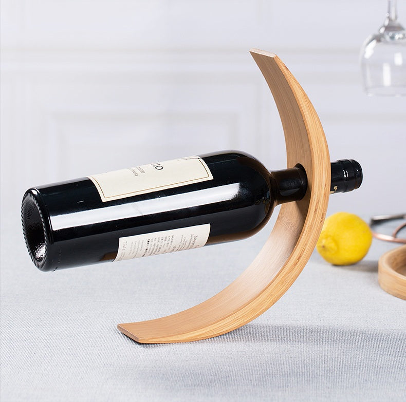# Bamboo Creative Wine Rack