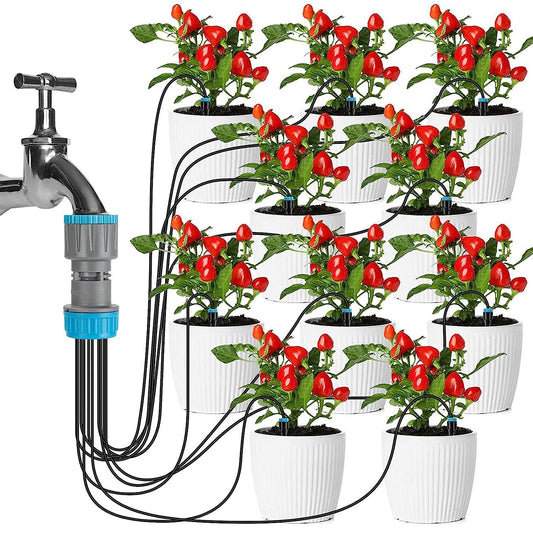 # 10-Head Automatic Drip Watering Kit for Lazy Plants