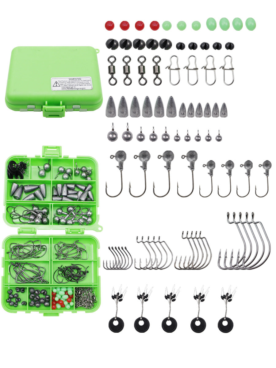 # 190-Piece Lure Fishing Tackle Set
