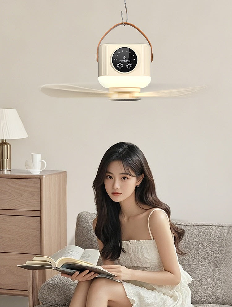 Portable Rechargeable Ceiling Fan