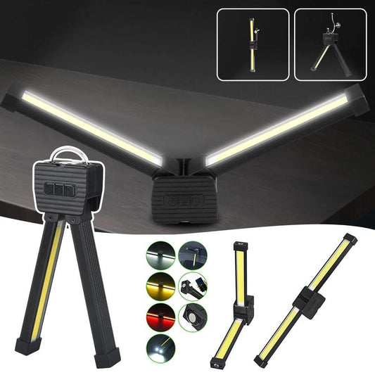 High-Intensity Folding COB Work Light Flashlight