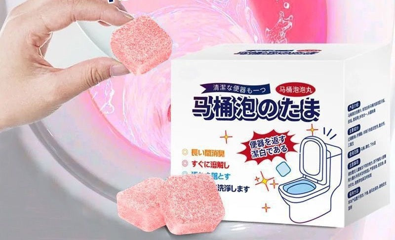 Toilet Effervescent Cleaning Bubble Capsules