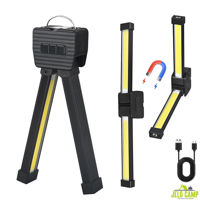 High-Intensity Folding COB Work Light Flashlight