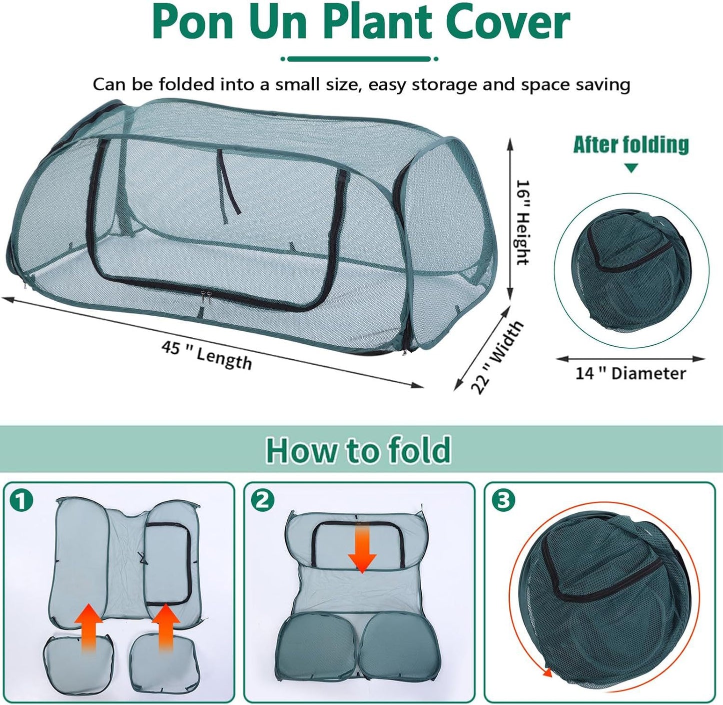 # Pop-up Plant Protective Cover