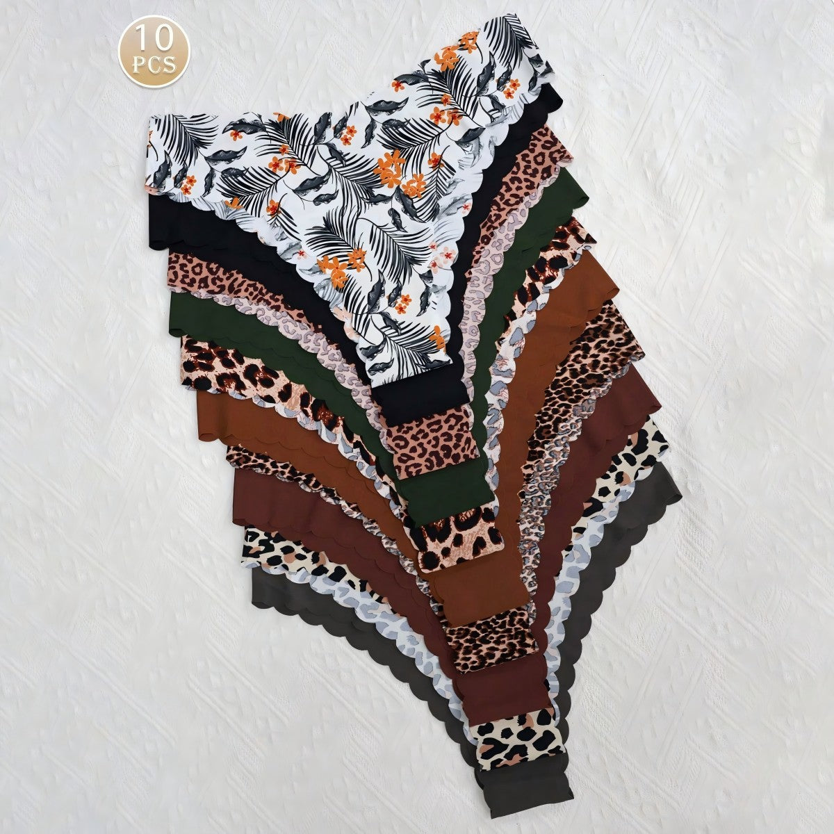#10-pack - Women's Triangle Panties
