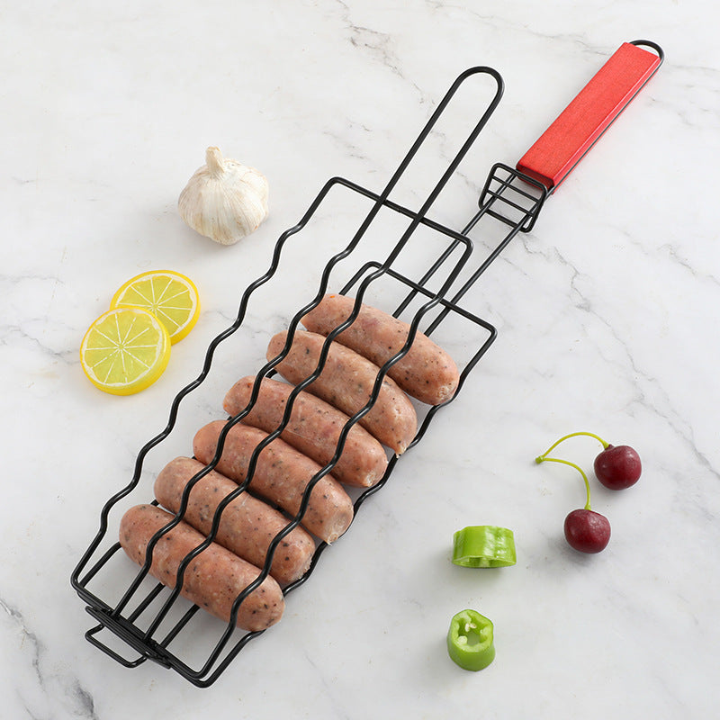 # Black Iron Sausage Grill Basket