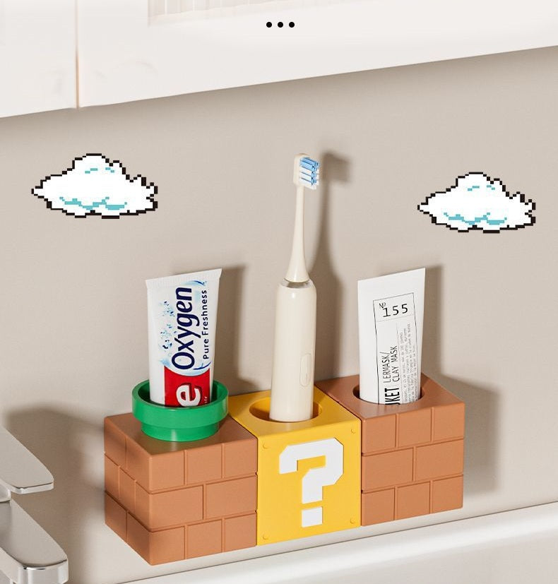# Wall-Mounted Toothbrush Holder