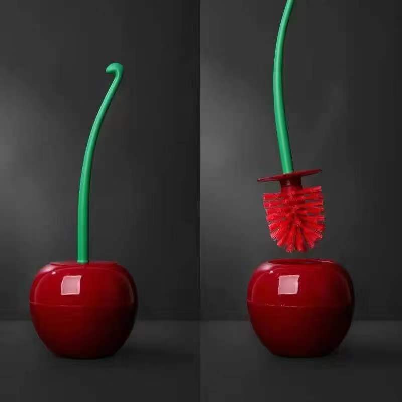 # Creative Cherry Long-Handled Toilet Cleaning Brush