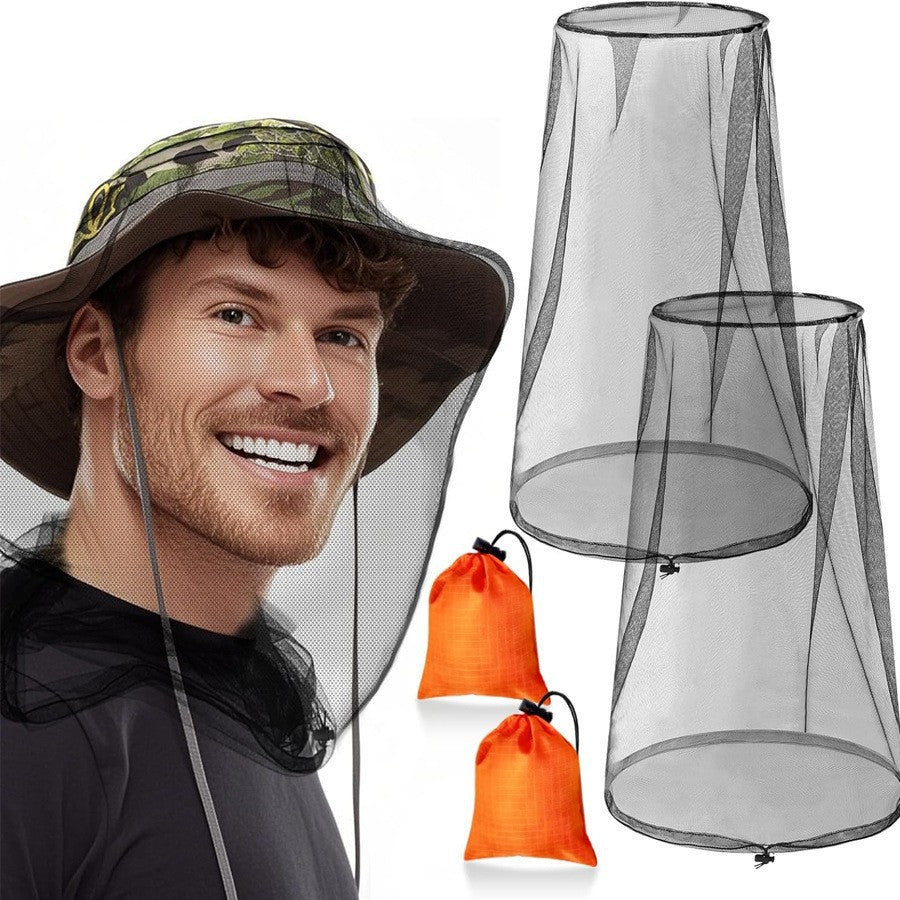 # Outdoor Mosquito and Insect Repellent Mesh Hat