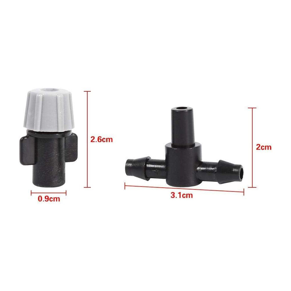# DIY Drip Irrigation/Mist Irrigation System for Backyard Gardens