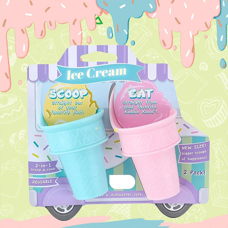 Ice Cream Cup Spoon/Ice Cream Scoop Holder