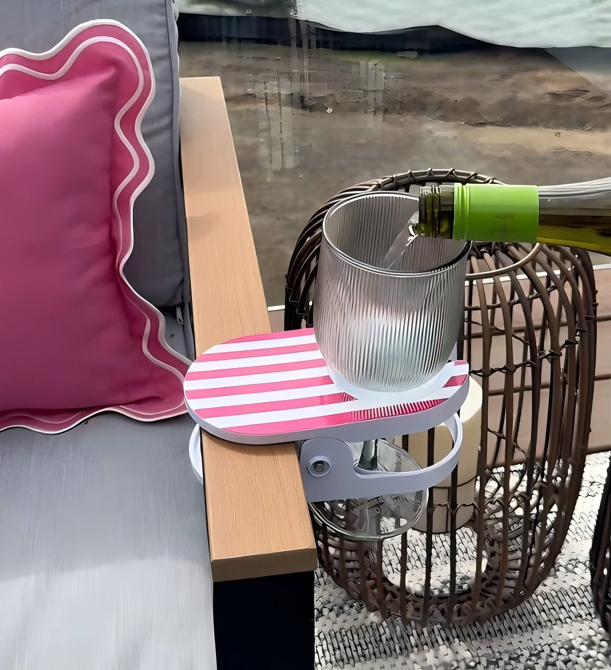 # Clip-On Drink Holder