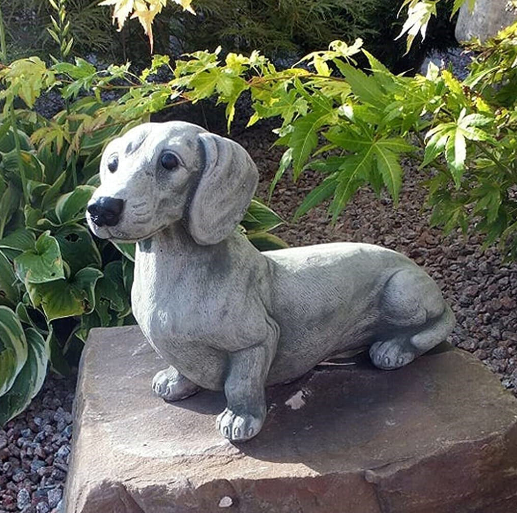 # Resin Dog-Shaped Home Decor Ornament