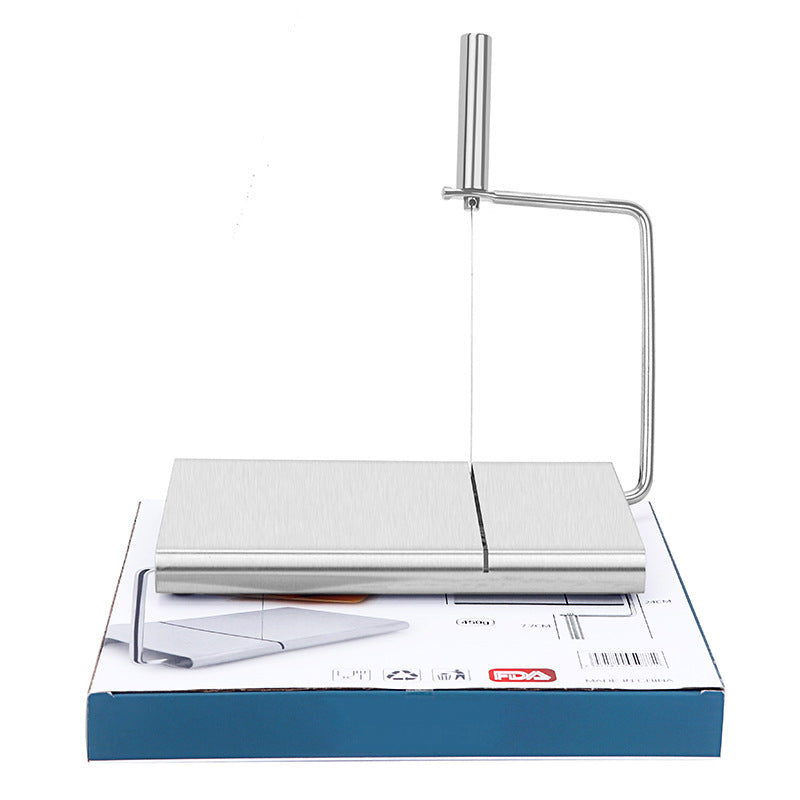 # Stainless Steel Multi-functional Cheese Slicer with Scales
