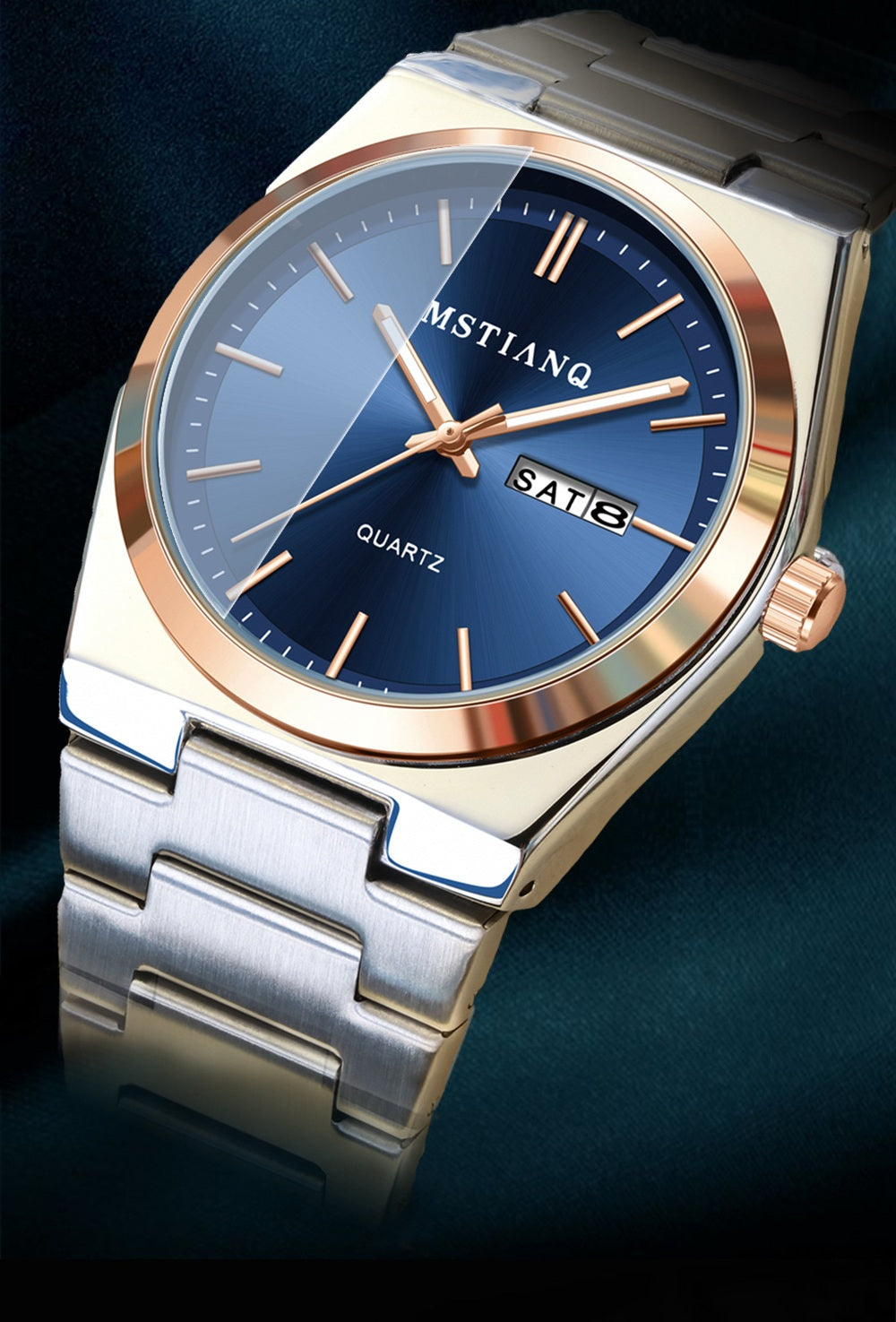 # Business Ultra-Thin Steel Strap Men's Quartz Watch
