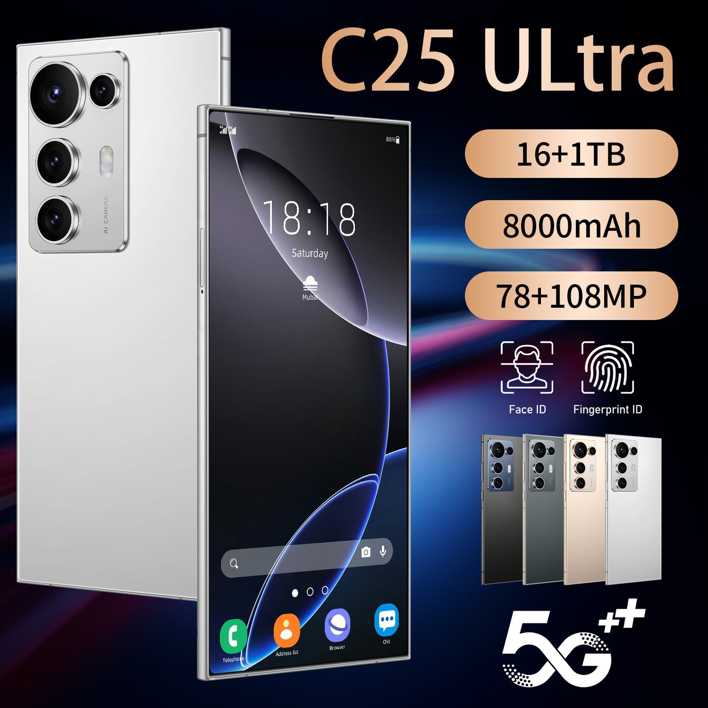 C25 Ultra Android Smartphone