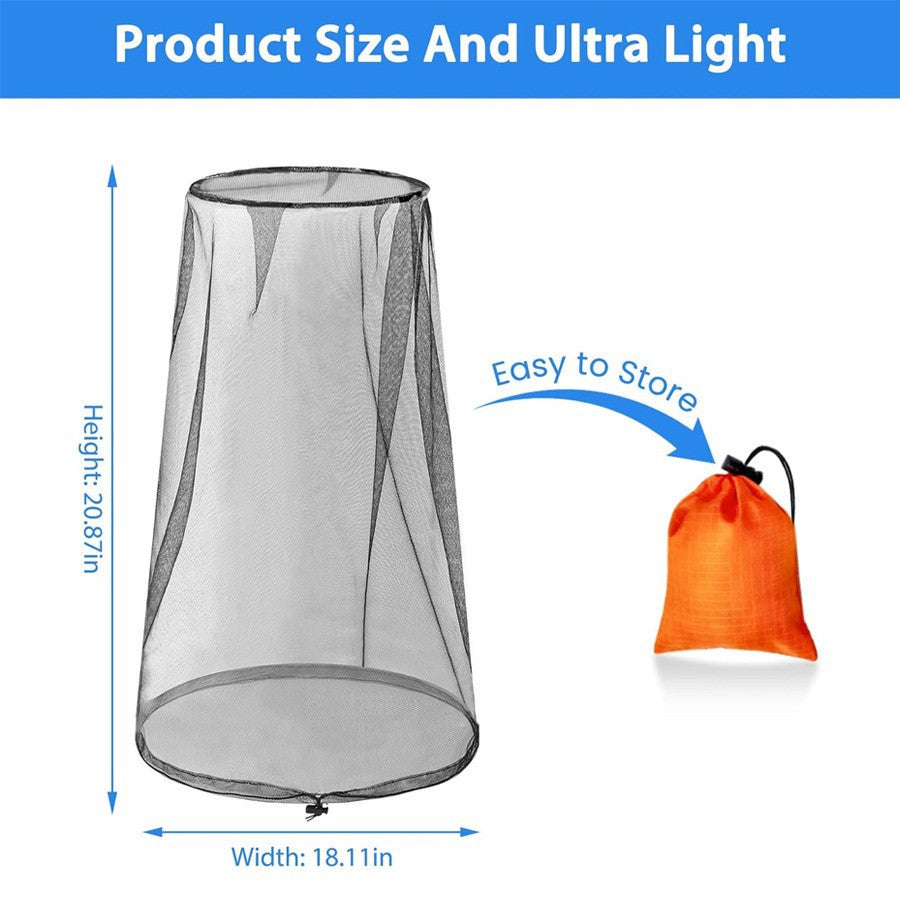 # Outdoor Mosquito and Insect Repellent Mesh Hat