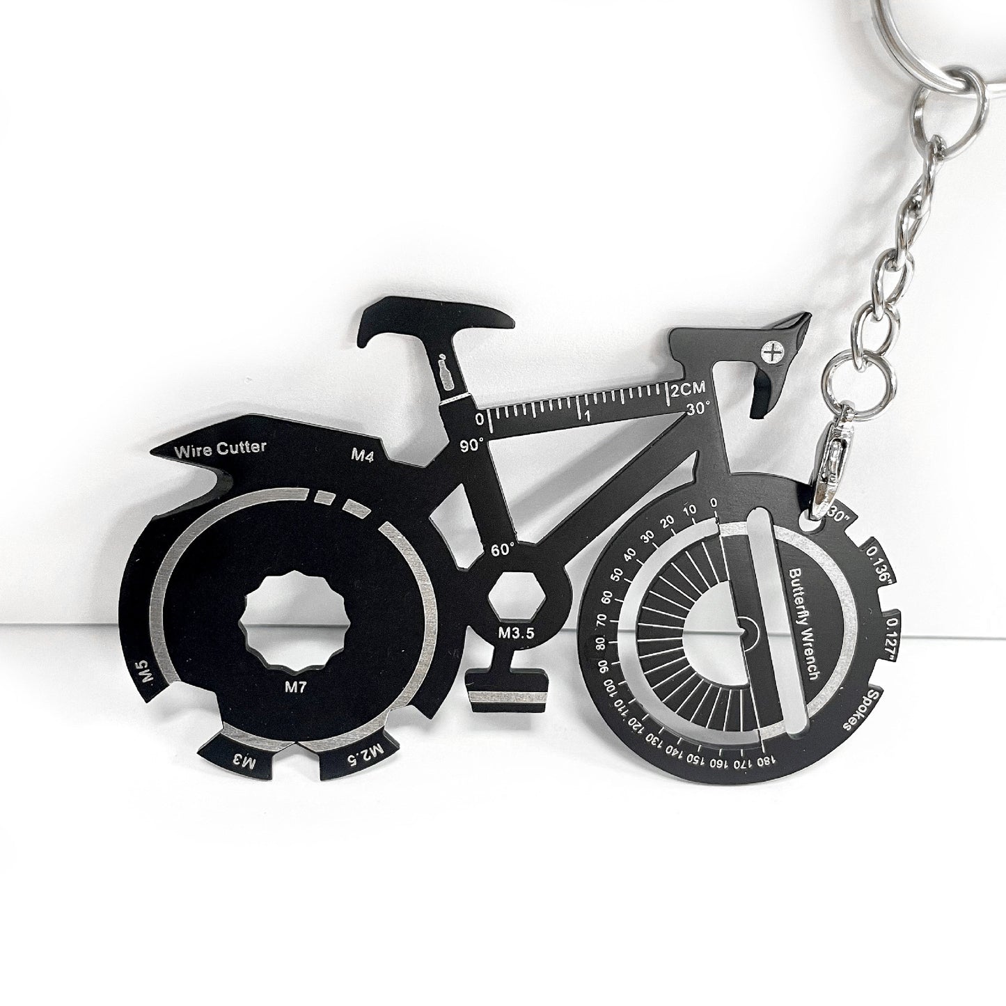 # 20-in-1 Bicycle-Shaped Multi-Tool