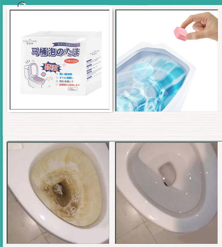Toilet Effervescent Cleaning Bubble Capsules