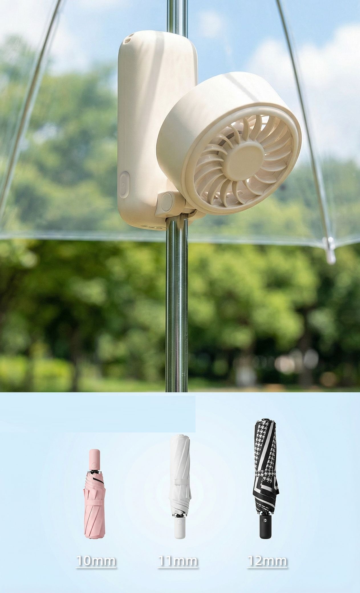 # Multifunctional Folding Handheld Fan