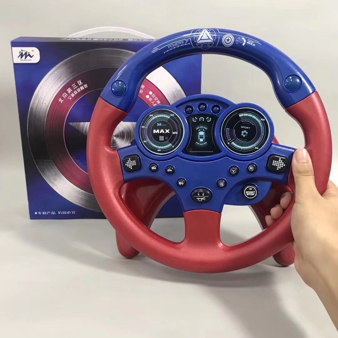 Passenger Seat Steering Wheel Toy