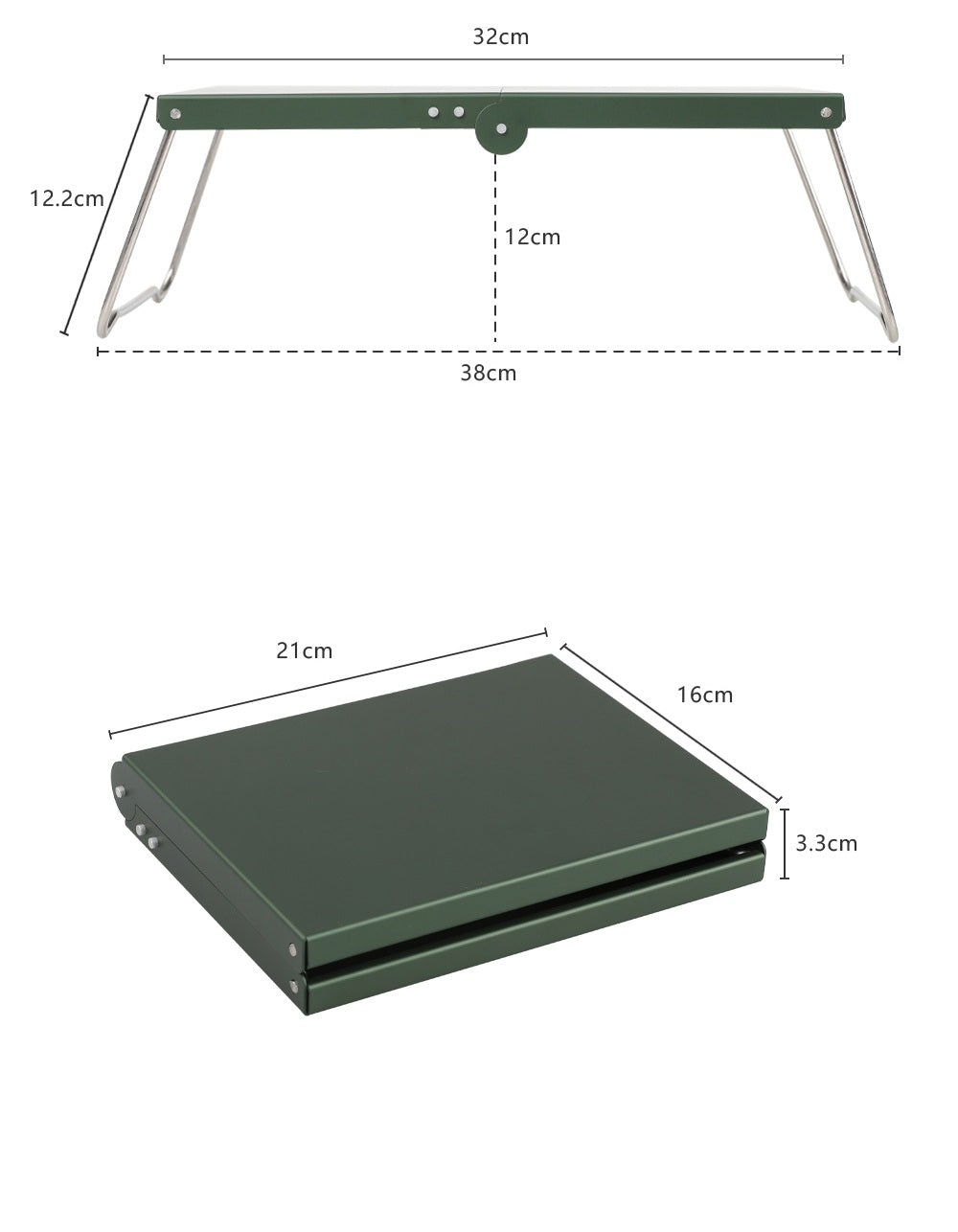 # Aluminum Alloy Outdoor Folding Mini Picnic Table
