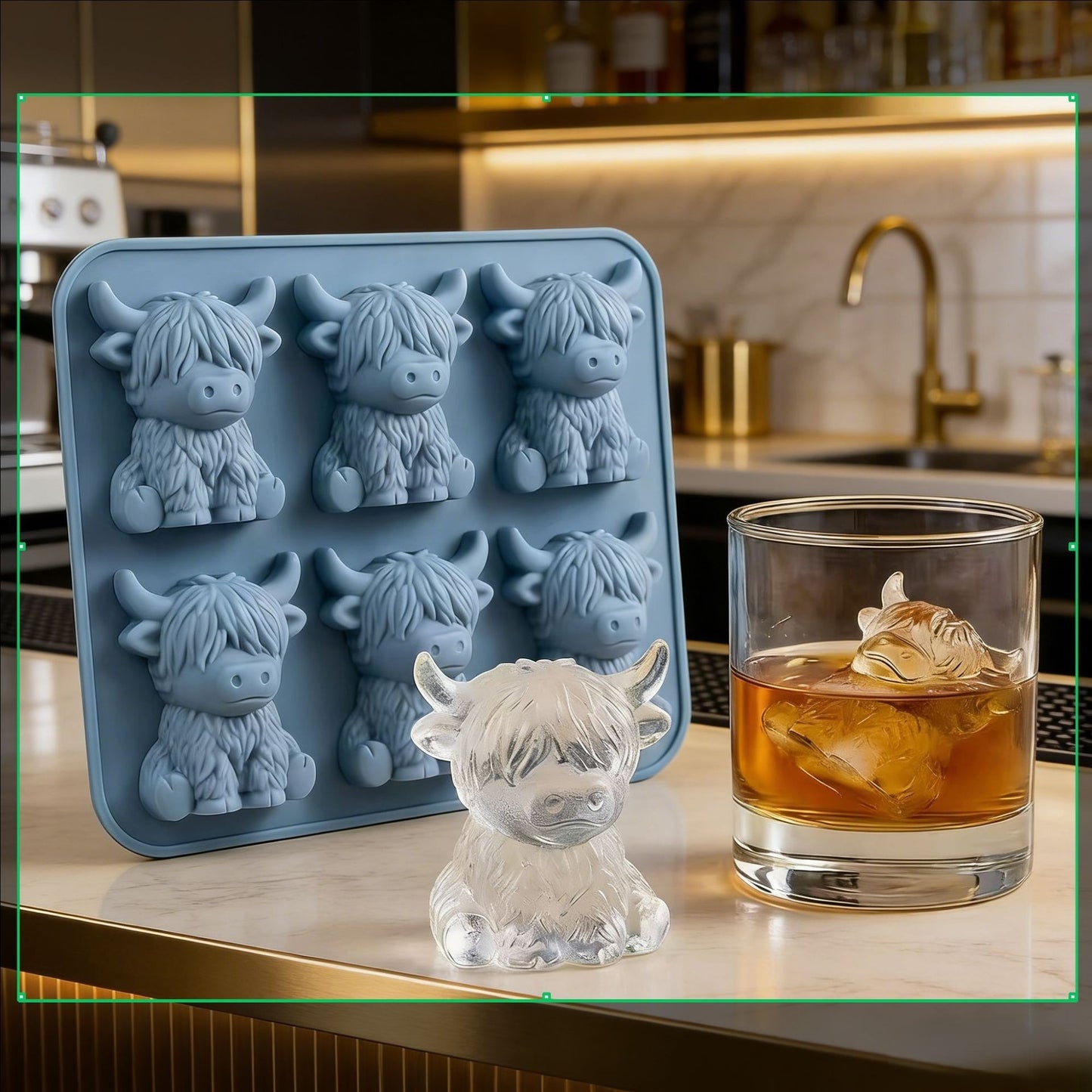 # Yak-Shaped Large Ice Cube Mold