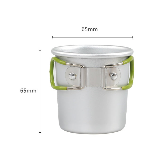 # Portable Folding Aluminum Alloy Water Bottle