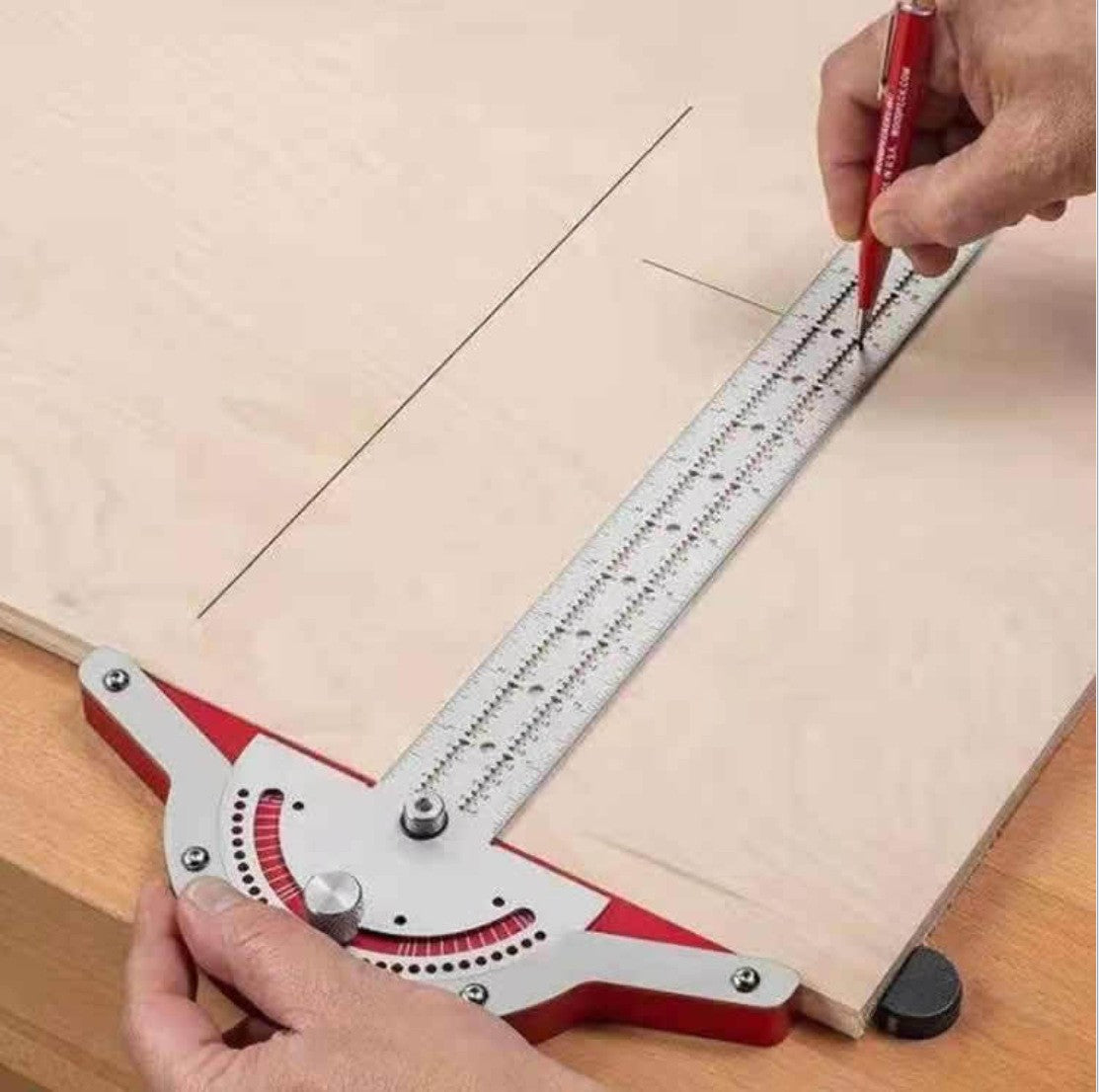 Stainless Steel Woodworking Edge Ruler
