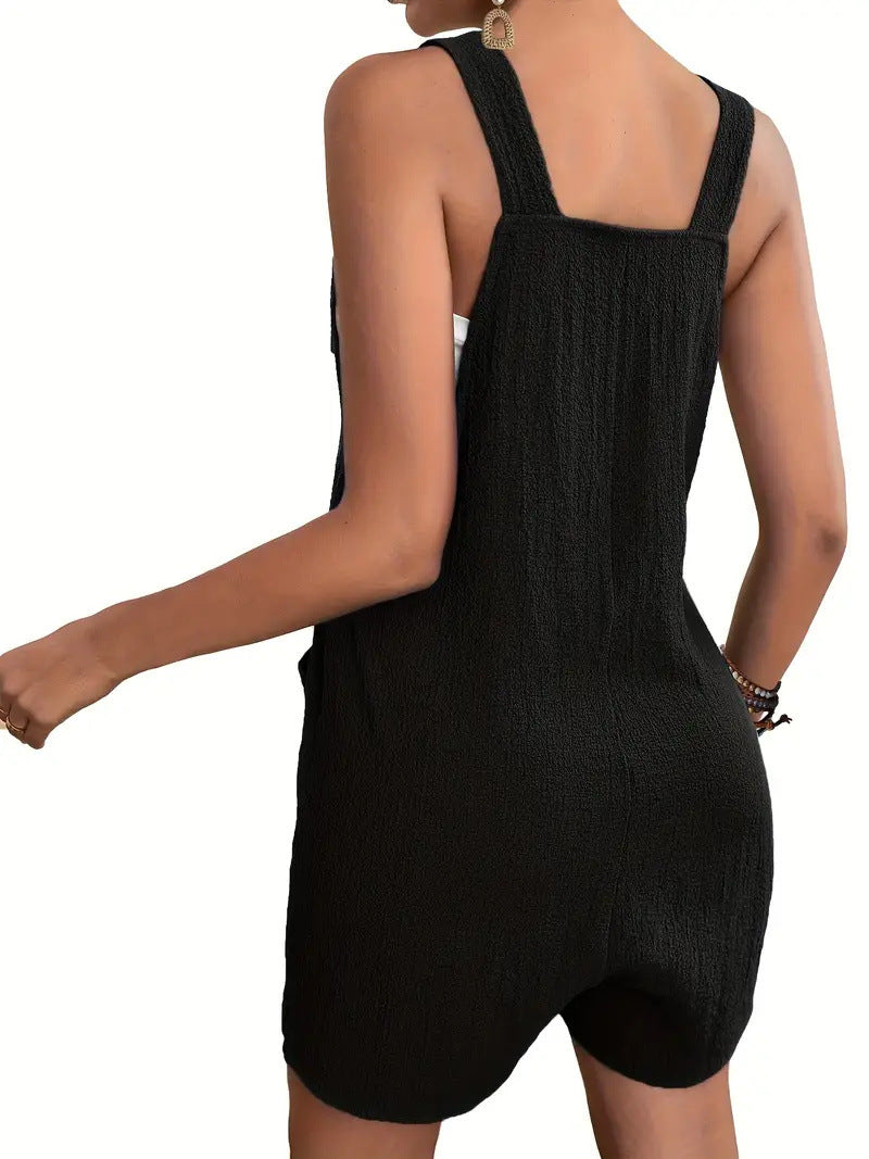 # Summer Women's Suspender Shorts Overall Jumpsuit