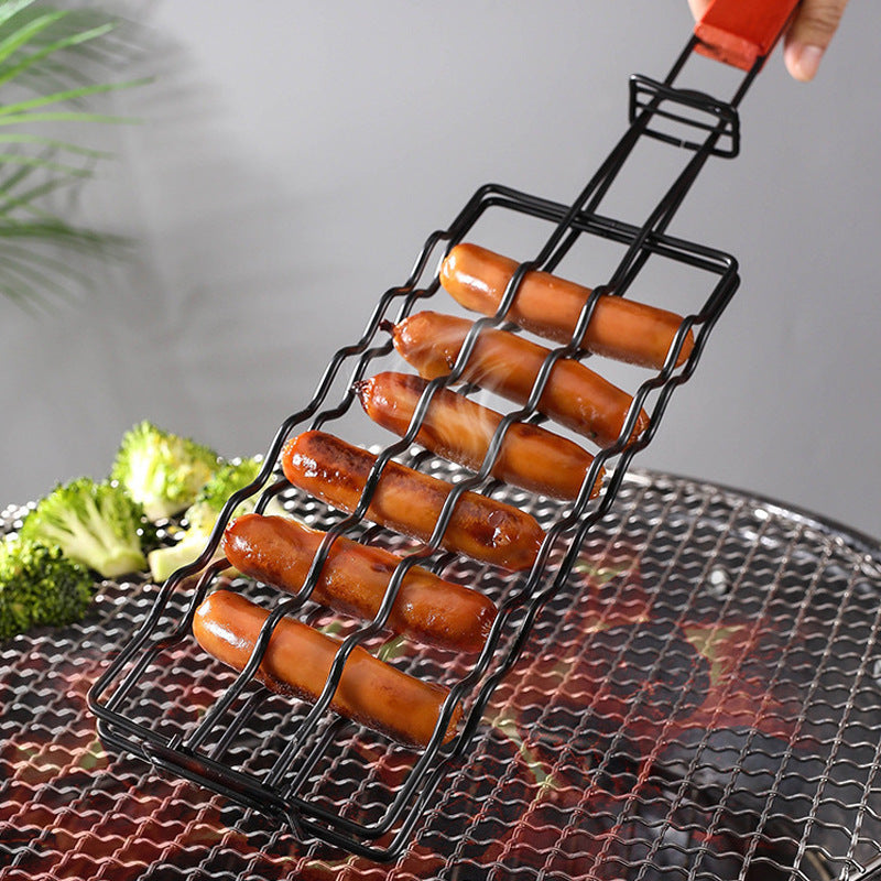 # Black Iron Sausage Grill Basket