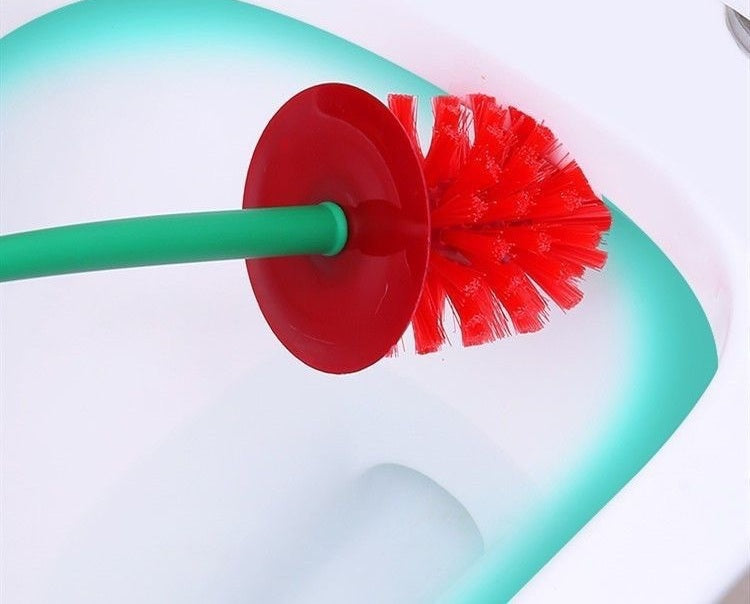 # Creative Cherry Long-Handled Toilet Cleaning Brush