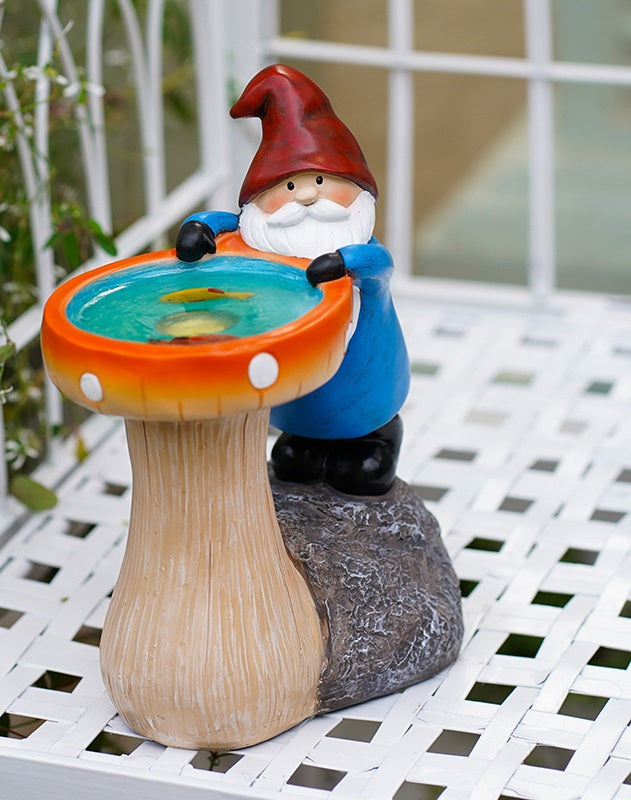 # Solar-Powered Dwarf Garden Decorative Ornament