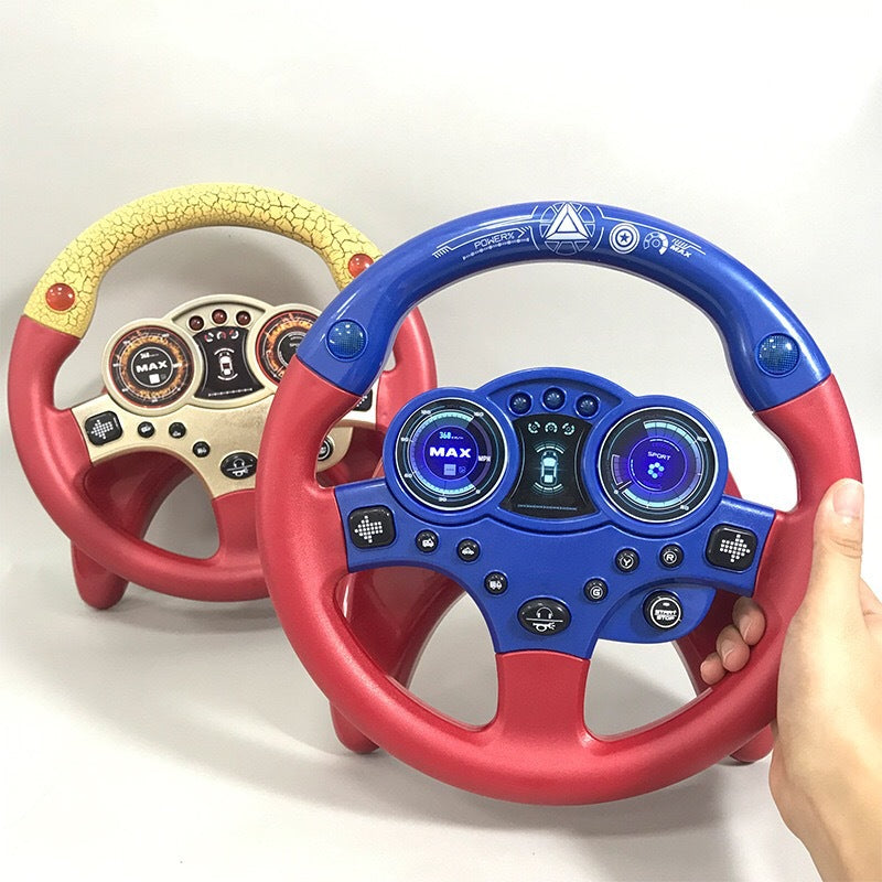 Passenger Seat Steering Wheel Toy