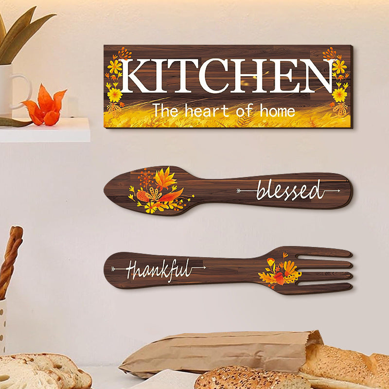 Wooden Wall Hanging Tag