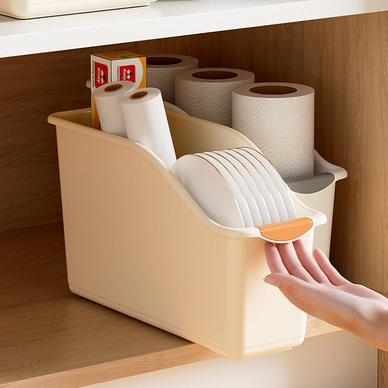 Vertical Slanted Opening Storage Basket