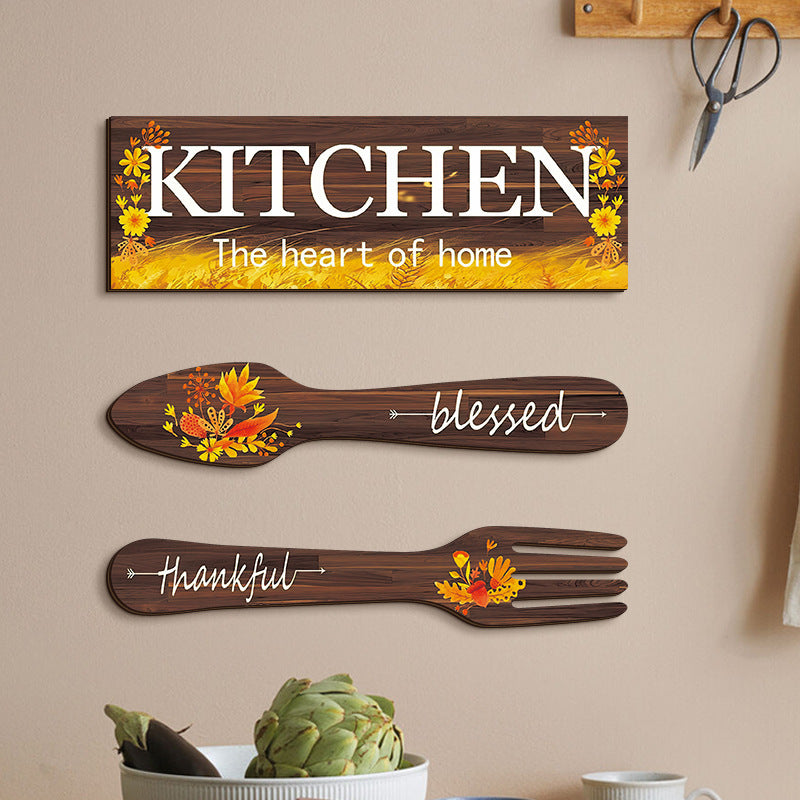 Wooden Wall Hanging Tag