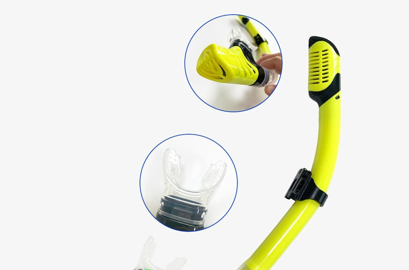 # Fully Dry Snorkeling Kit with Mask, Snorkel, and Fins