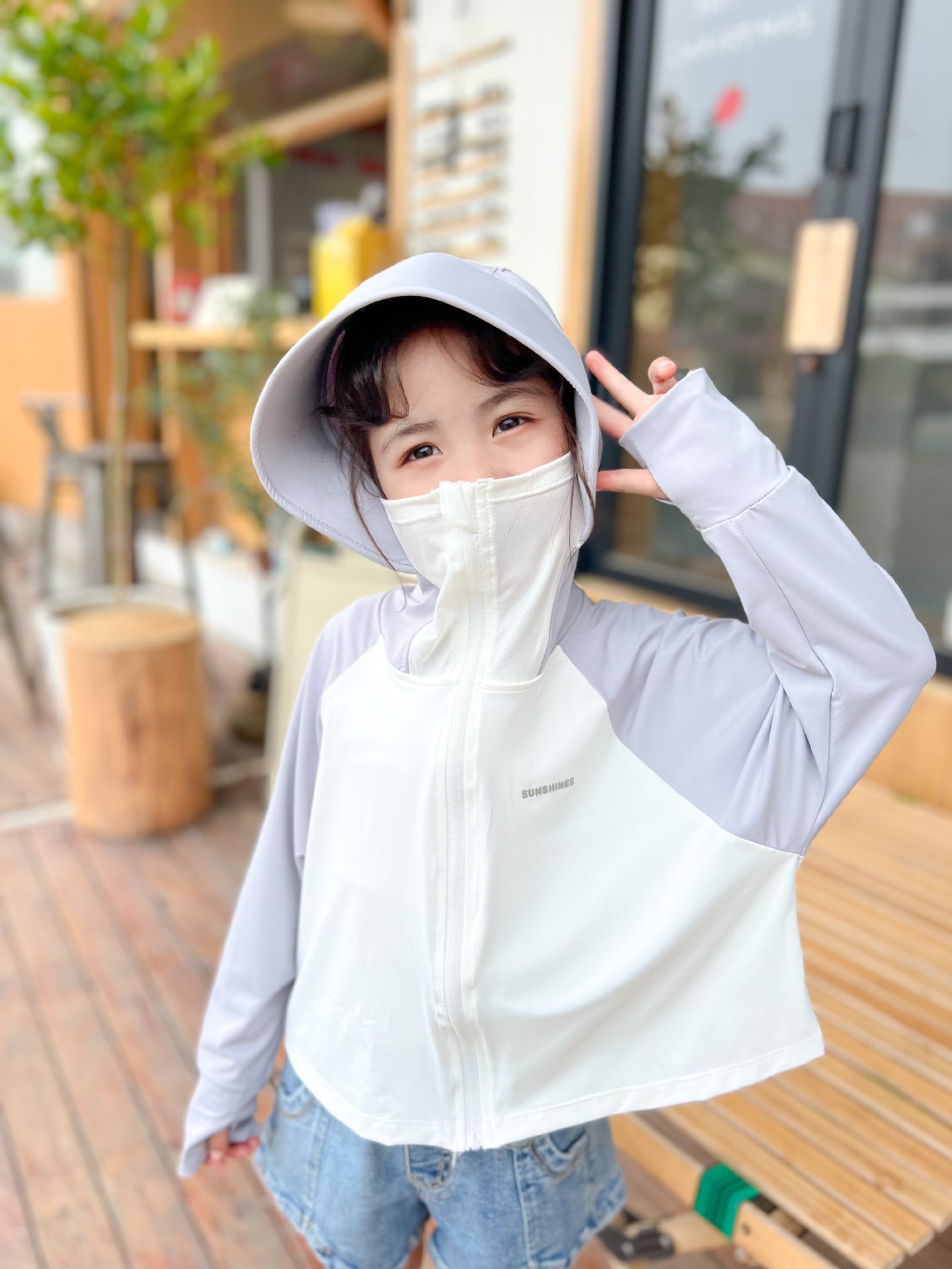 Children's Ice Silk Breathable Sun Protection Clothing