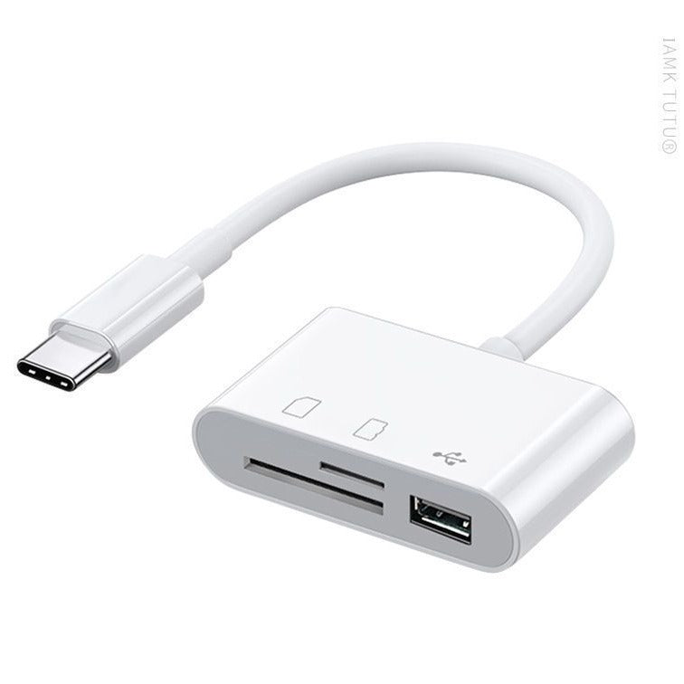 TYPE-C 3-in-1 Multifunctional Card Reader